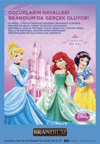 Disney Prenses Satosu Brandium Yasam Ve Alisveris Merkezi Nde Minimaksi Turkiyenin Tek Dogru Cocuk Haberi